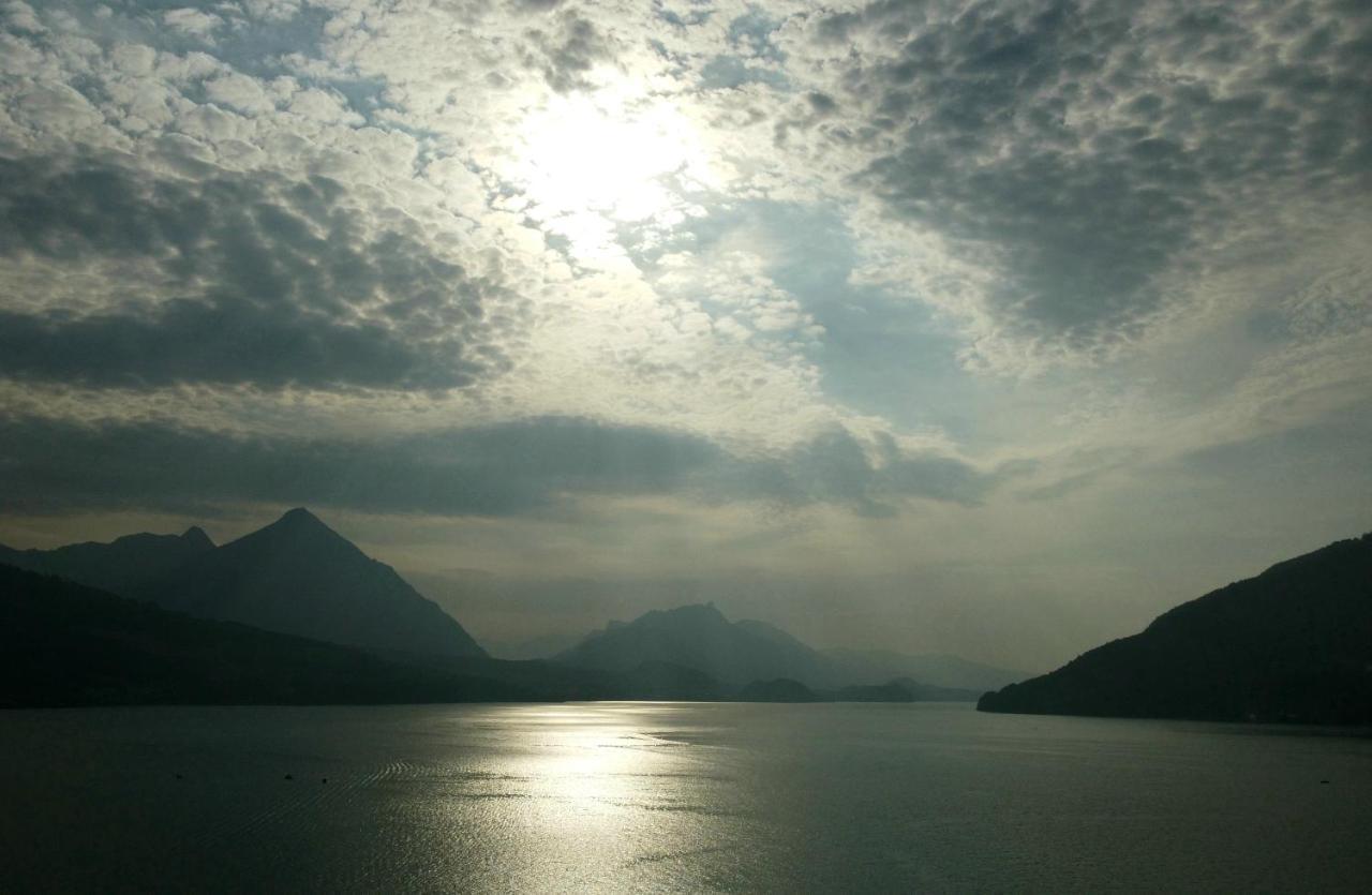Seeparadiesli Am Schoenen Thunersee Därligen Kültér fotó