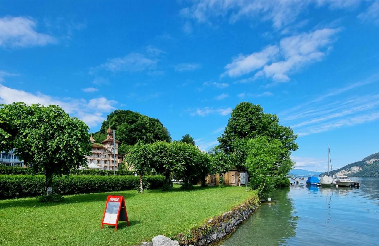 Seeparadiesli Am Schoenen Thunersee Därligen Kültér fotó