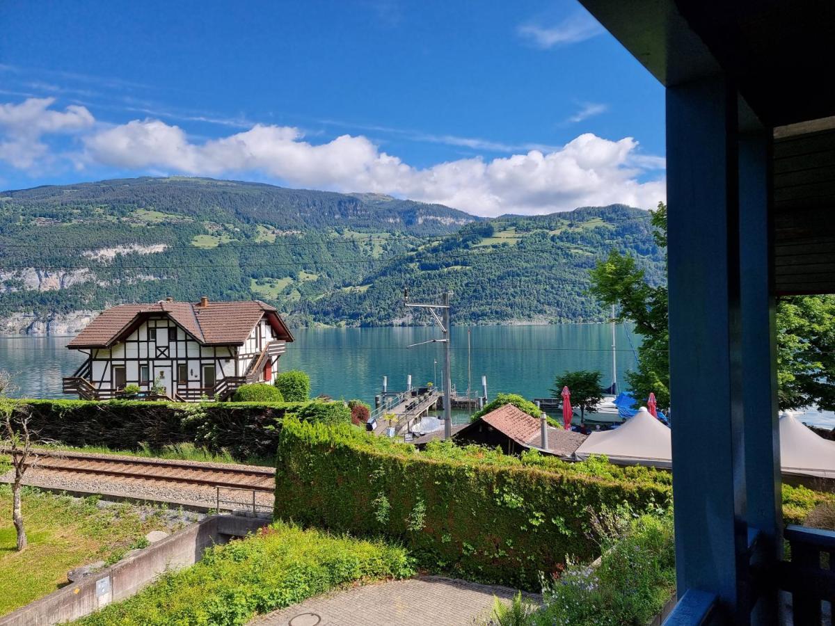 Seeparadiesli Am Schoenen Thunersee Därligen Kültér fotó